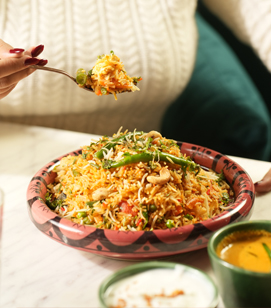 Veg Dum Biryani